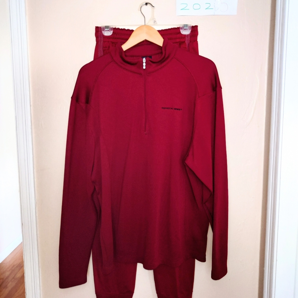 Nike Golf TOYOTA West Columbus, Ohio OH Full tracksuit Top L Pants M Mens